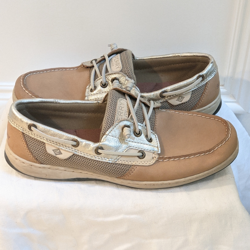 Sperry leather loafers